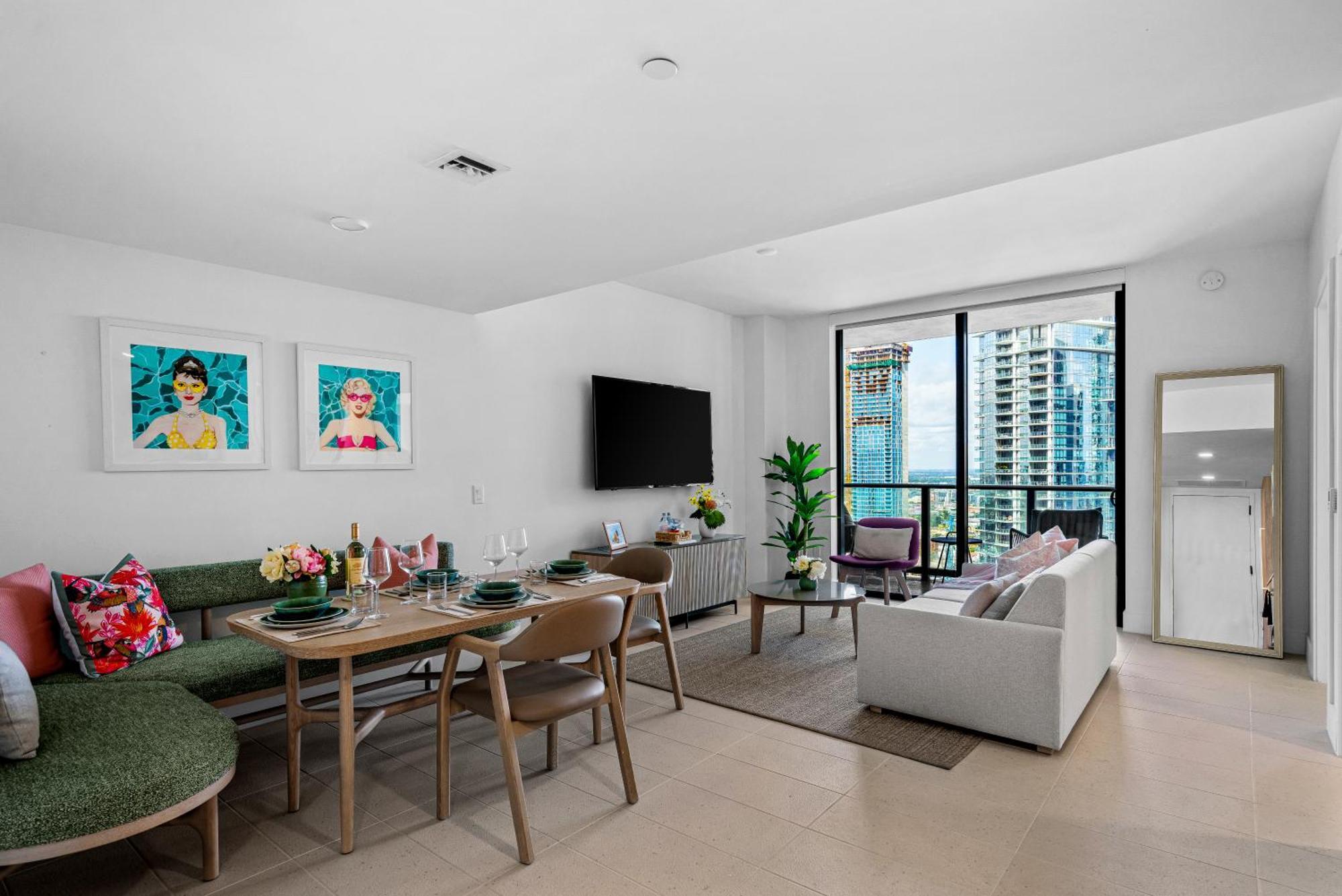 Apartment 37th Floor - 1bdrm Unt Amazing View At Downtown *
